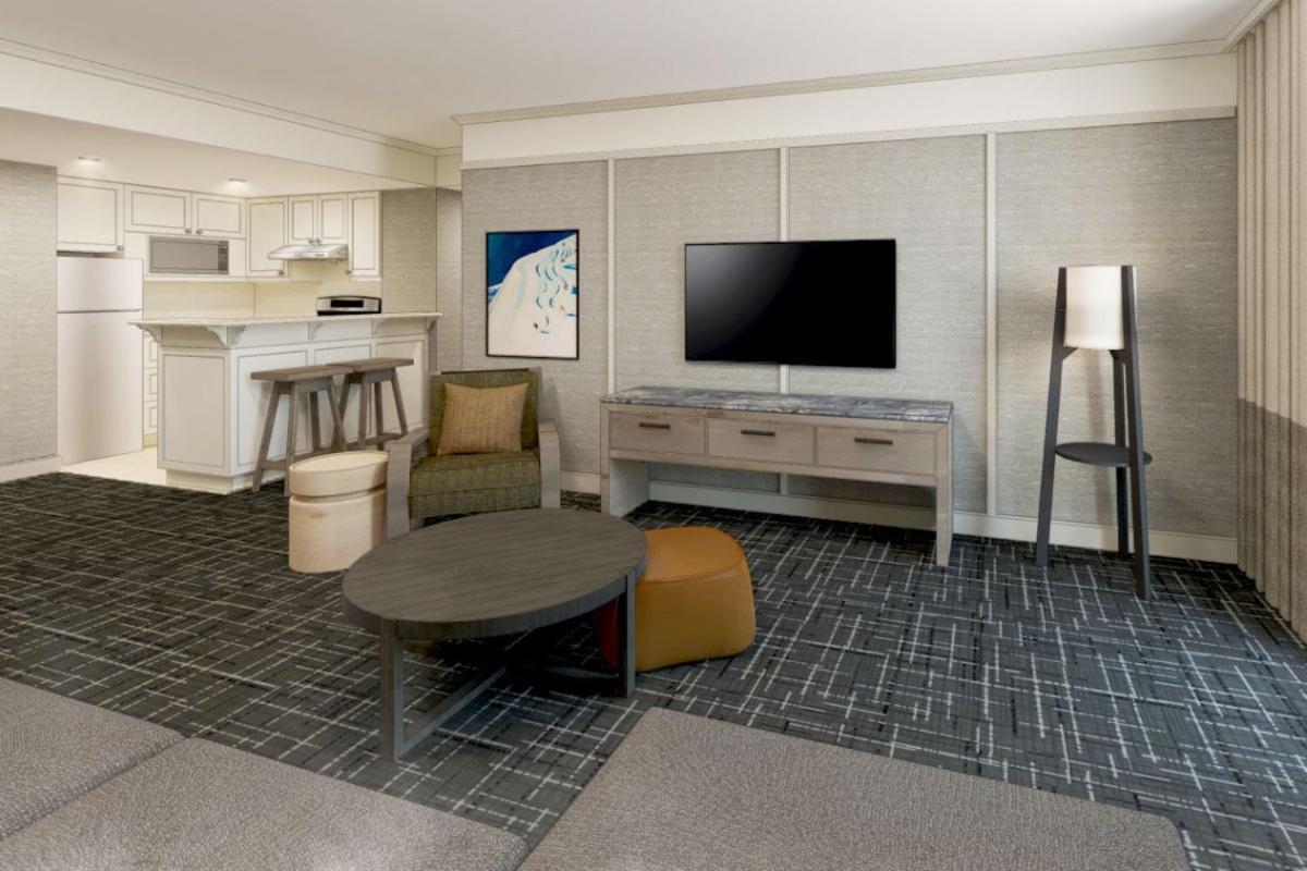 Hotel Fairmont Tremblant Esterno foto A typical living room at the Residence Inn